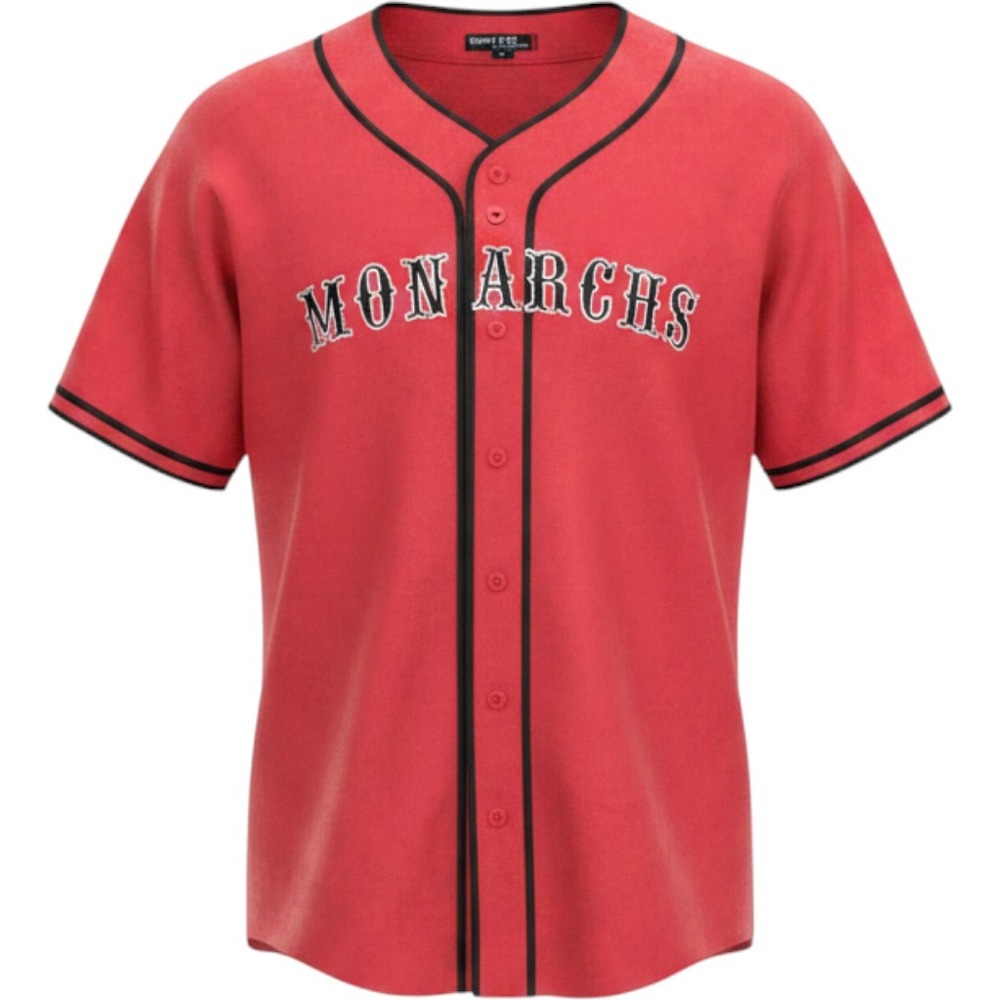 Negro‎ Leagues Kansas City Monarchs Commemorative Baseball Jersey Mens XL